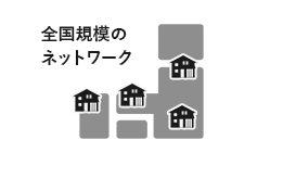 エリアを繋いで広域をカバー