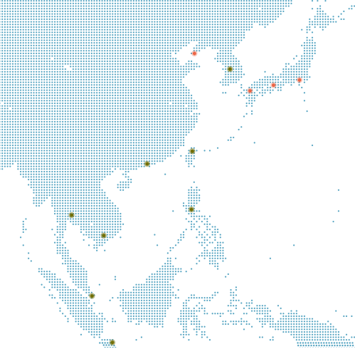 国際海上輸送・海外ネットワーク